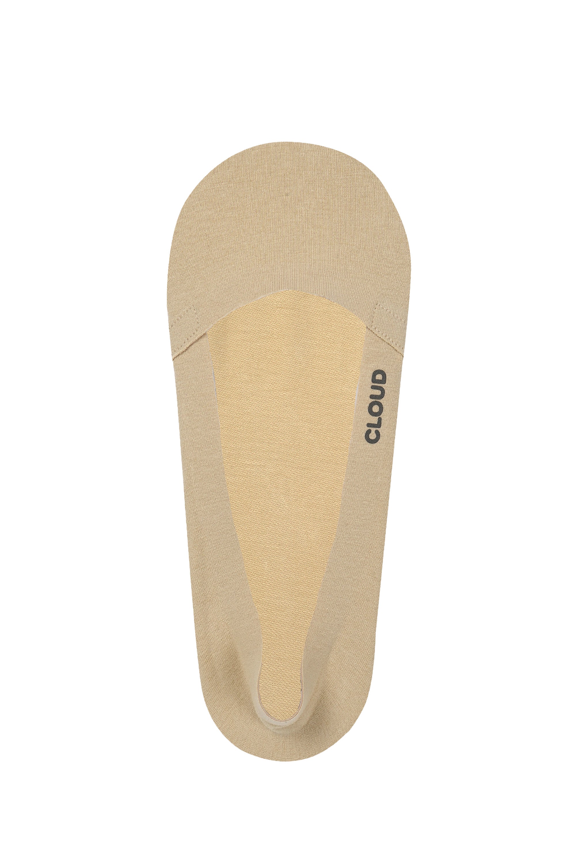 CLOUD Premium No Show Socks Low Cut_Beige