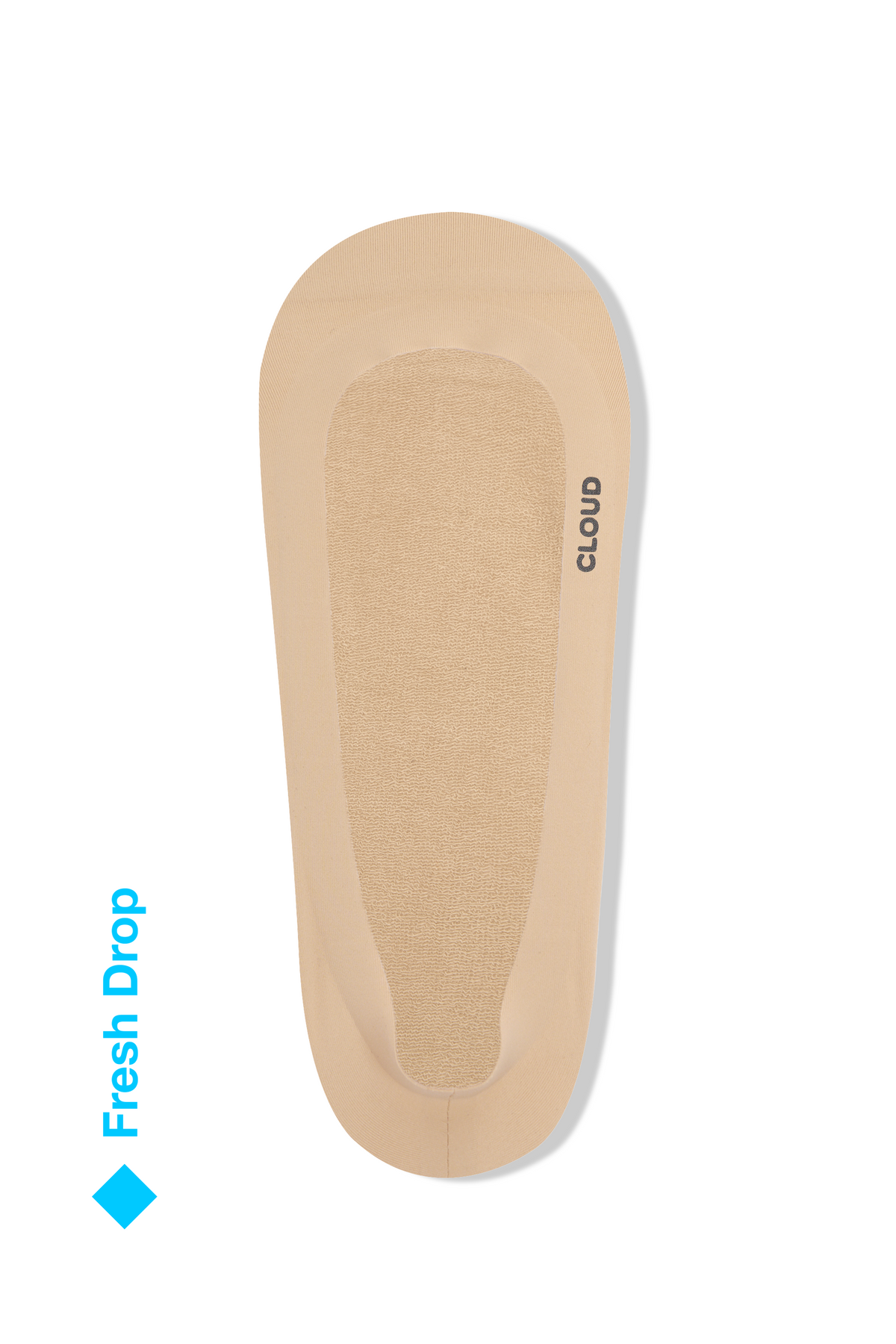 Liner no-show socks in Beige