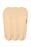 Low Cut No Show Socks 3-Pack