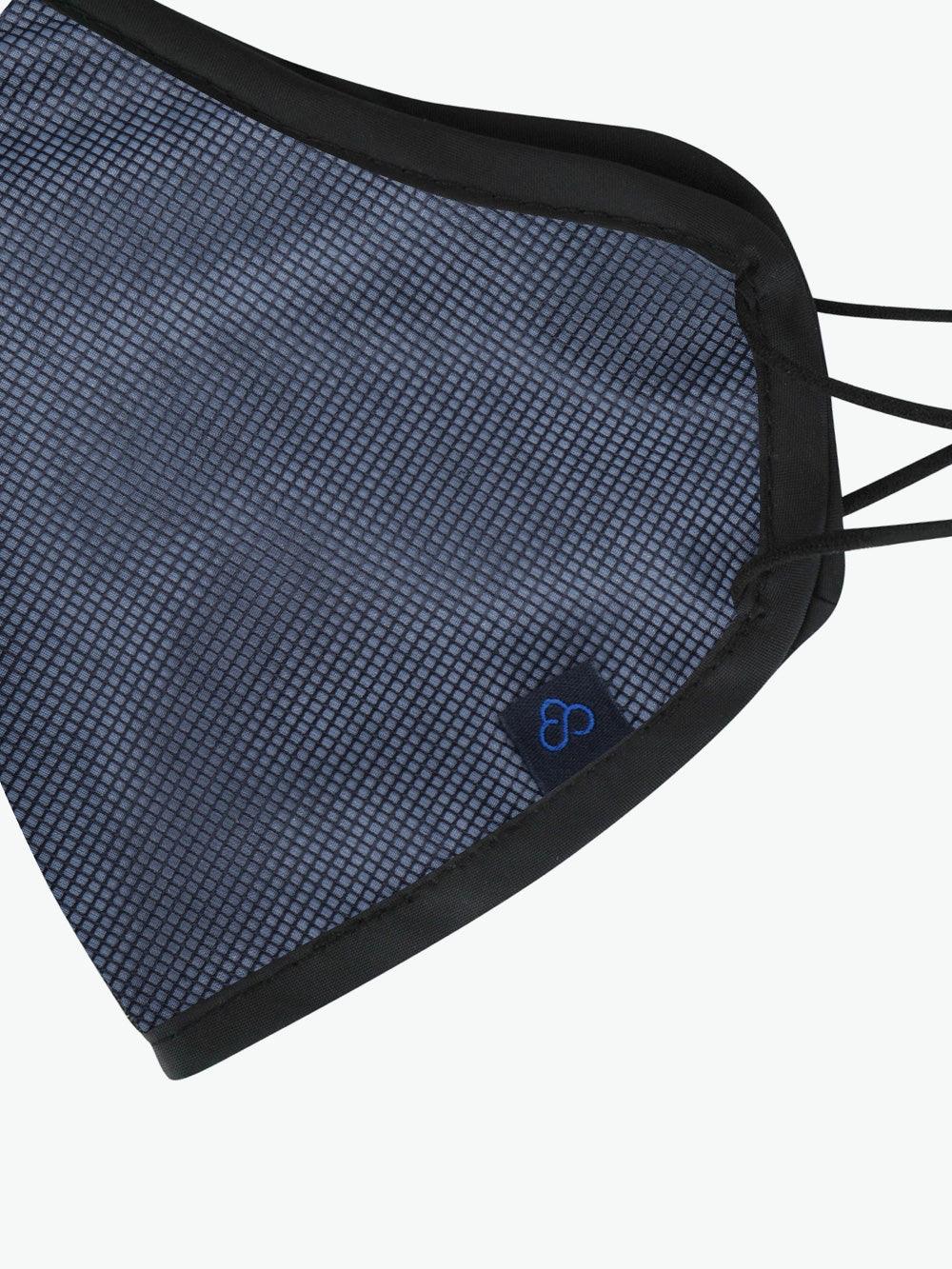 cloud double mesh face mask black