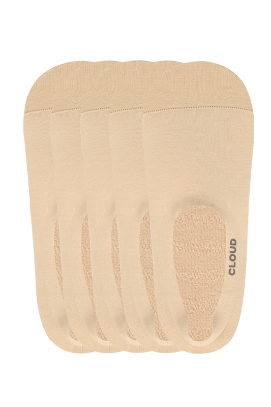 Ankle No Show Socks 5-Pack
