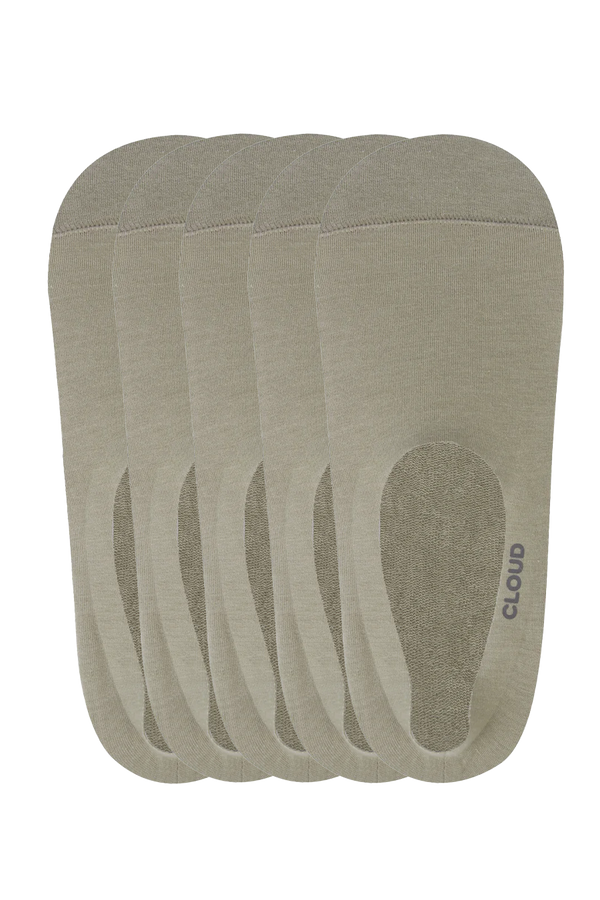 Ankle No Show Socks 5-Pack