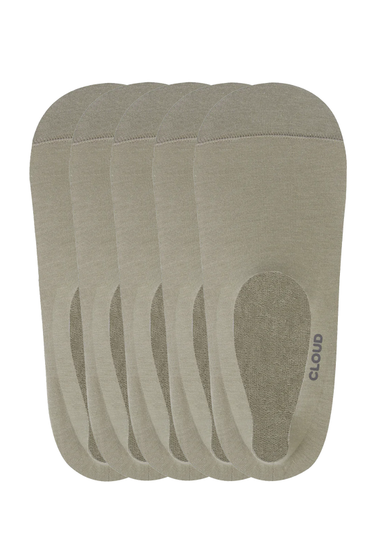 Ankle No Show Socks 5-Pack