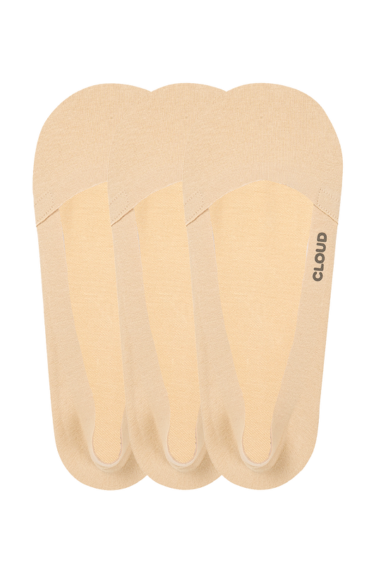 Low Cut No Show Socks 3-Pack