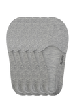 Organic Terry No Show Socks 5-Pack