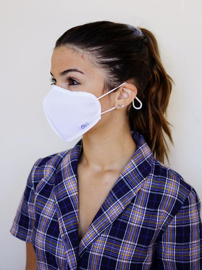 cloud jersey mesh face mask